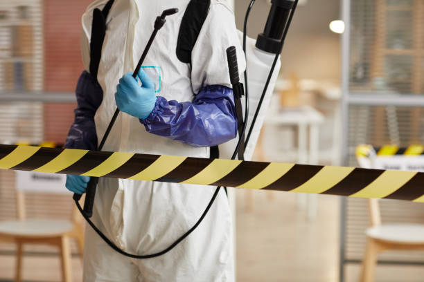Professional Biohazard technician working in Paso Robles, CA